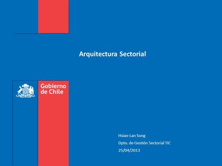 Arquitectura Sectorial
