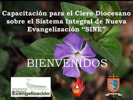 Capacitación para el Clero Diocesano sobre el Sistema Integral de Nueva Evangelización “SINE” BIENVENIDOS.