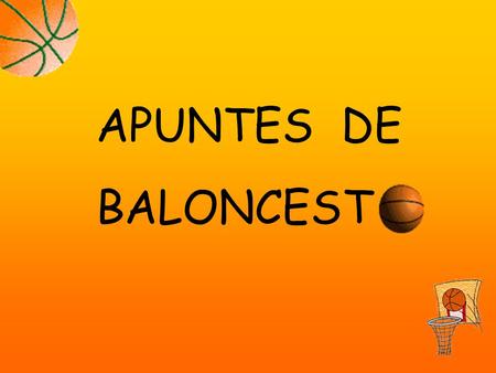 APUNTES DE BALONCEST.