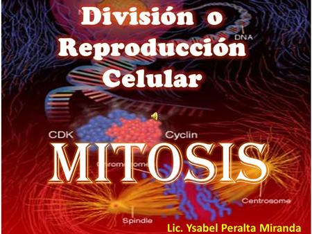 División o Reproducción Celular