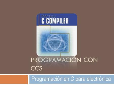 Programación en C para electrónica