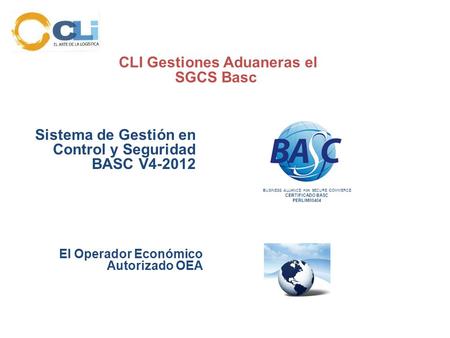 Sistema de Gestión en Control y Seguridad BASC V4-2012