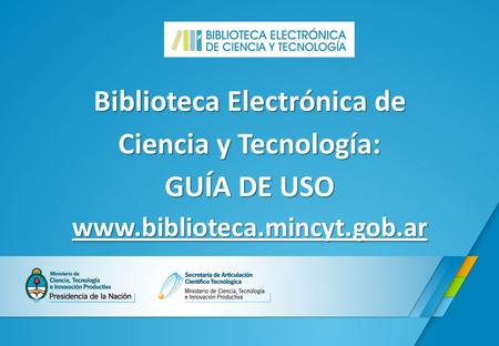 Biblioteca Electrónica de