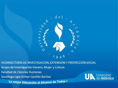 VICERRECTORÍA DE INVESTIGACION, EXTENSIÓN Y PROYECCIÓN SOCIAL
