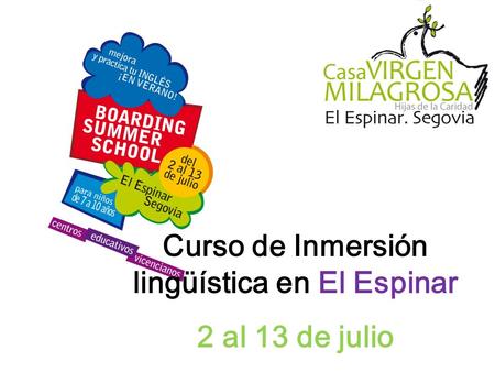 Curso de Inmersión lingüística en El Espinar