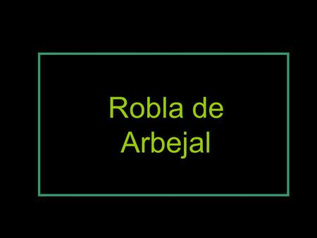 Robla de Arbejal.