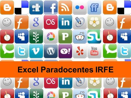Excel Paradocentes IRFE