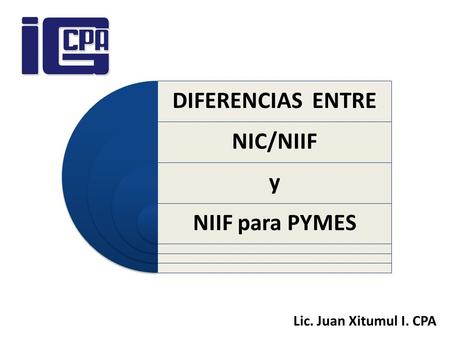 DIFERENCIAS ENTRE NIC/NIIF y NIIF para PYMES