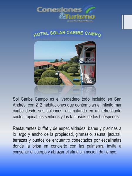 Hotel solar caribe campo
