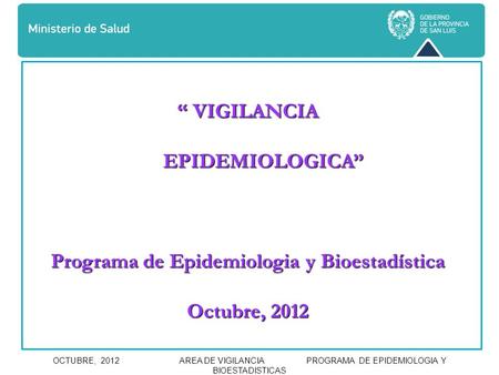 Programa de Epidemiologia y Bioestadística