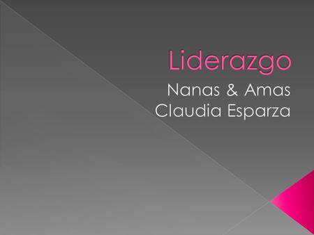 Nanas & Amas Claudia Esparza