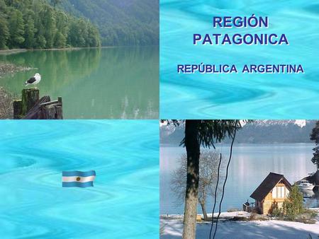 REGIÓN PATAGONICA REPÚBLICA ARGENTINA