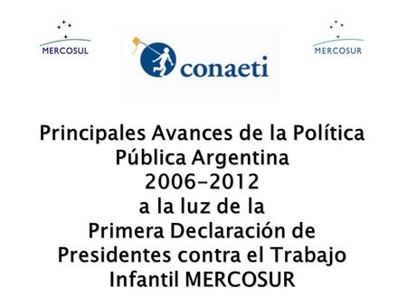 Principales Avances de la Política Pública Argentina