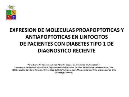 EXPRESION DE MOLECULAS PROAPOPTOTICAS Y ANTIAPOPTOTICAS EN LINFOCITOS