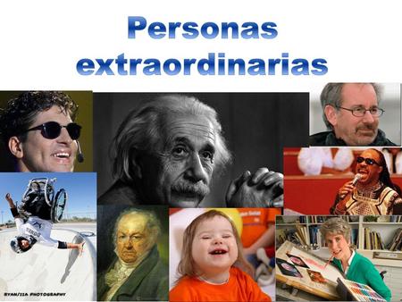 Personas extraordinarias