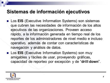 Sistemas de información ejecutivos