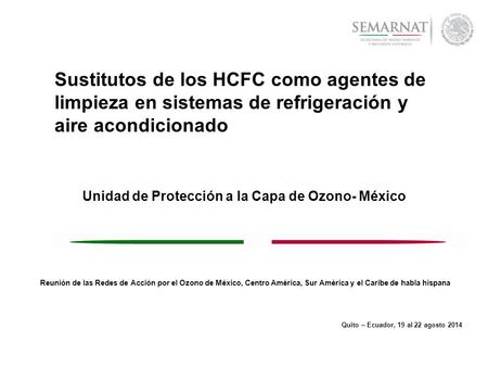 Unidad de Protección a la Capa de Ozono- México