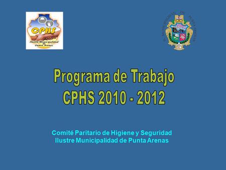 Programa de Trabajo CPHS