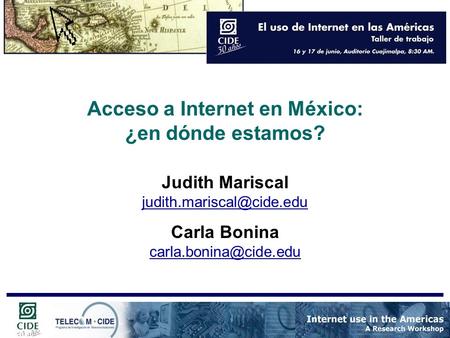 Acceso a Internet en México: ¿en dónde estamos?