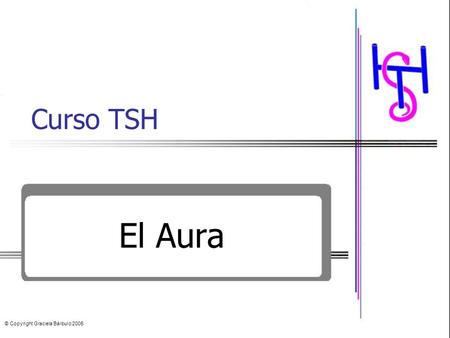 Curso TSH El Aura © Copyright Graciela Bárbulo 2005.