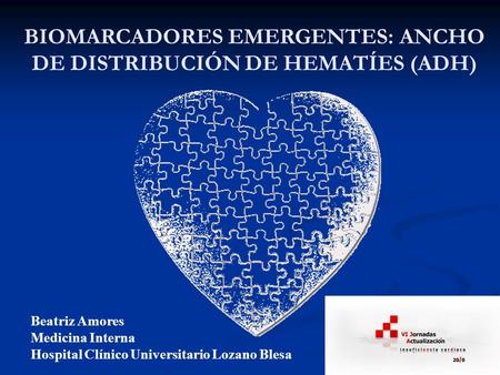 BIOMARCADORES EMERGENTES: ANCHO DE DISTRIBUCIÓN DE HEMATÍES (ADH)