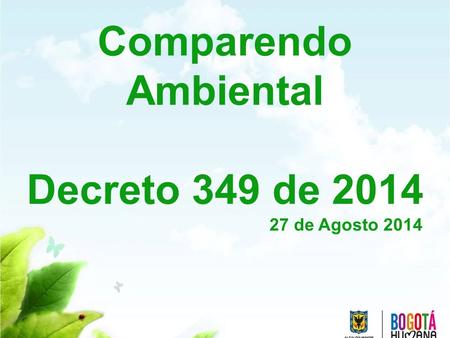 Comparendo Ambiental Decreto 349 de 2014