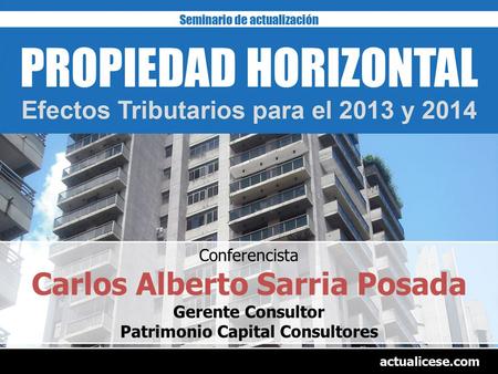 Carlos Alberto Sarria Posada Patrimonio Capital Consultores