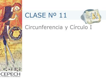 Circunferencia y Círculo I