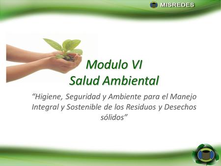 Modulo VI Salud Ambiental