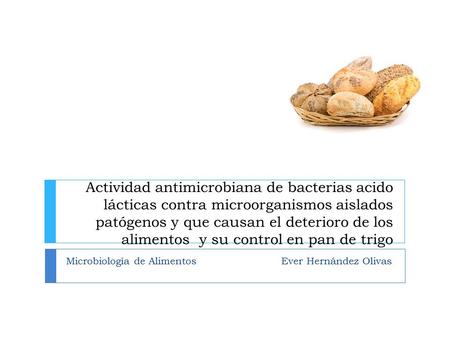 Microbiología de Alimentos Ever Hernández Olivas