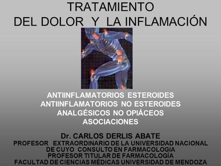 Antiinflamatorios no esteroides aines clasificacion