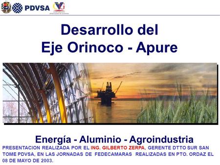 Energía - Aluminio - Agroindustria