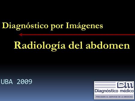 Radiología del abdomen