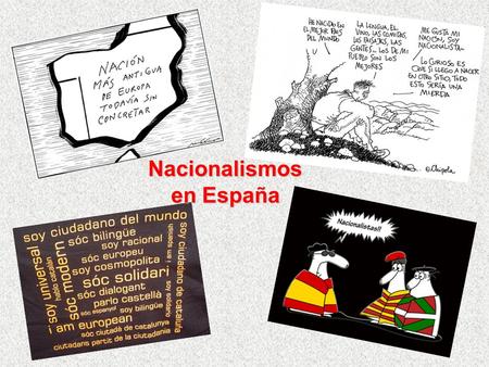 Nacionalismos en España