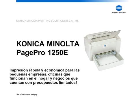 KONICA MINOLTA PagePro 1250E