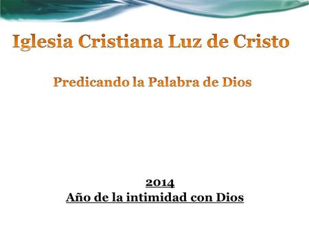 Iglesia Cristiana Luz de Cristo