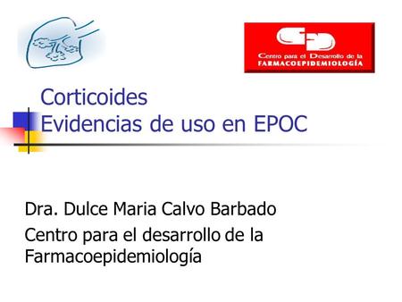 Corticoides Evidencias de uso en EPOC