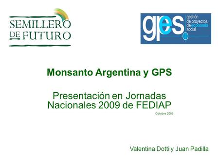 Monsanto Argentina y GPS