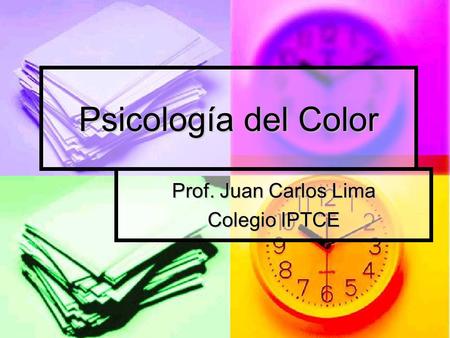 Prof. Juan Carlos Lima Colegio IPTCE
