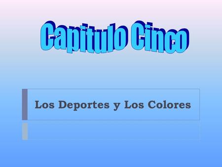 Los Deportes y Los Colores. Azul Café Correr.