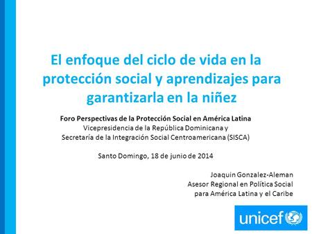 Foro Perspectivas de la Protección Social en América Latina
