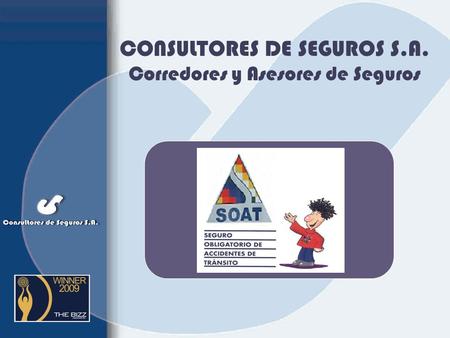 CONSULTORES DE SEGUROS S.A. Corredores y Asesores de Seguros