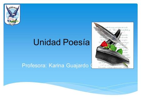 Profesora: Karina Guajardo Carreño