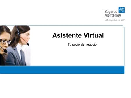 Asistente Virtual Tu socio de negocio.
