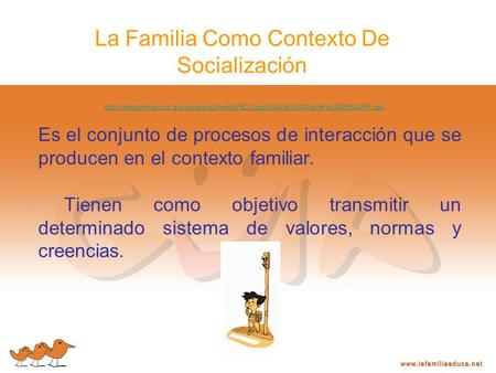 La Familia Como Contexto De Socialización