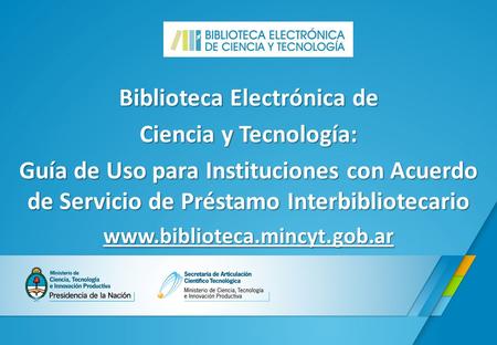 Biblioteca Electrónica de