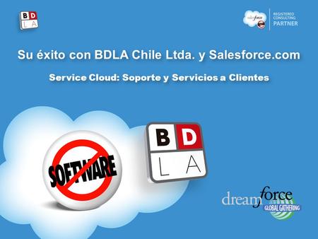 Su éxito con BDLA Chile Ltda. y Salesforce.com