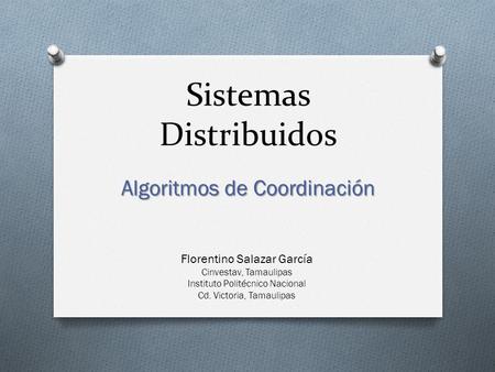 Sistemas Distribuidos