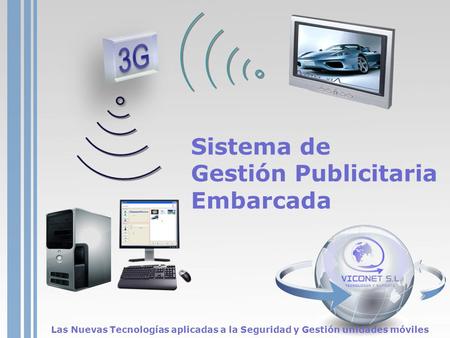 3G Sistema de Gestión Publicitaria Embarcada