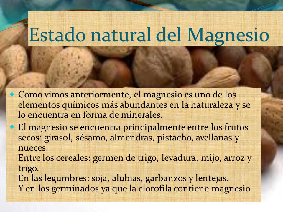Estado Natural Del Magnesio 113